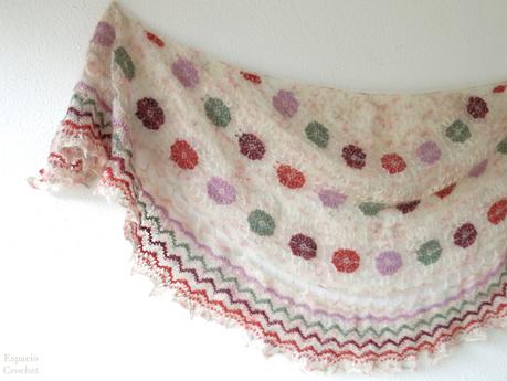 Chal de mohair
