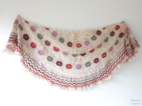 Chal de mohair