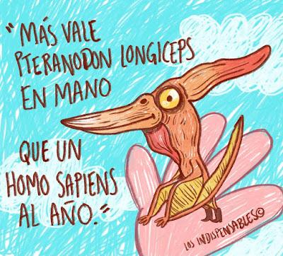El humor dinosauriano de Los Indispensables