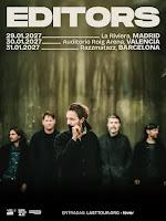 Editors darán tres conciertos en España en enero del 2027
