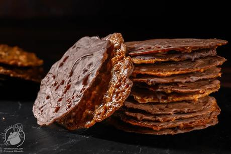 Galletas Moscovitas de almendra y chocolate
