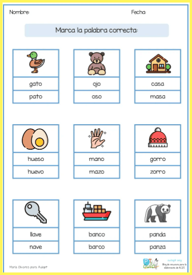 Aprender a Leer con Palabritas