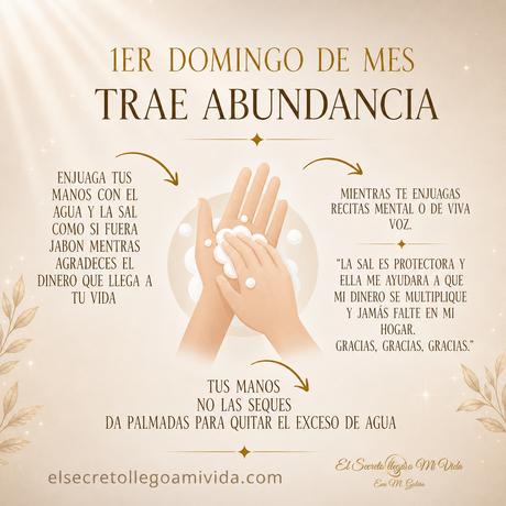 Ritual 1er domingo de mes 🍀