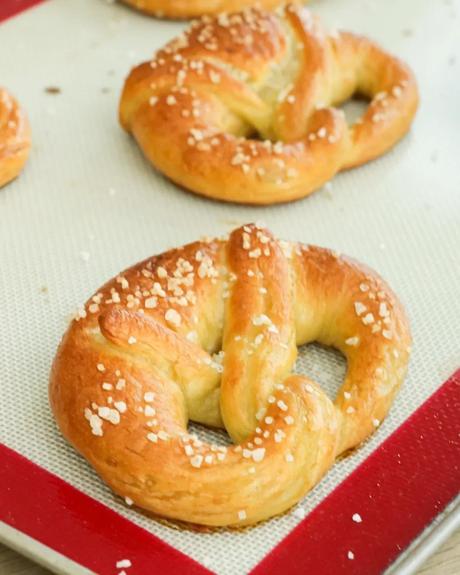 pretzels horneados