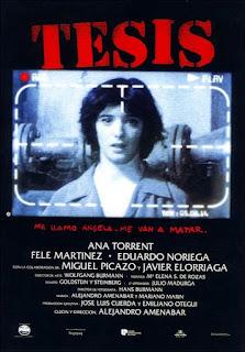 TESIS (1996), DE ALEJANDRO AMENÁBAR.