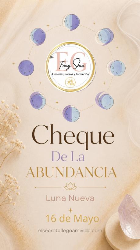 🍀 Cheque de la Abundancia 16 de mayo