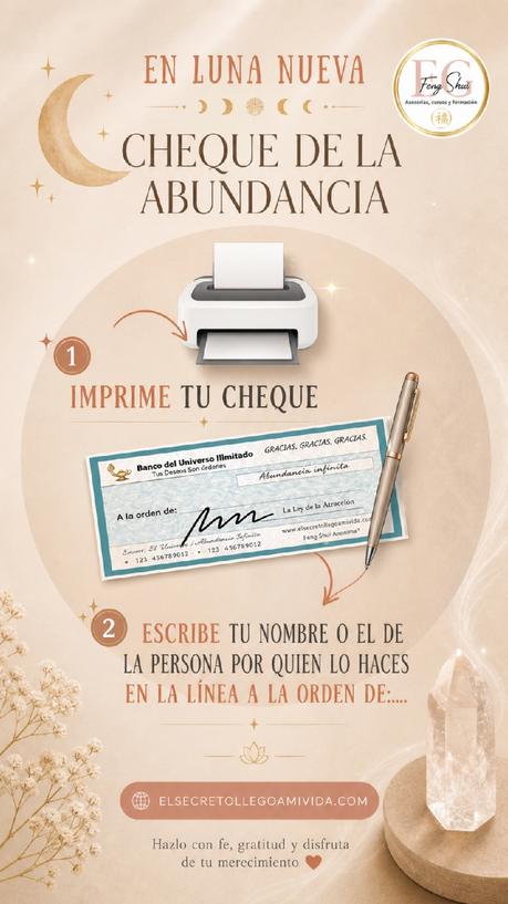 🍀 Cheque de la Abundancia 16 de mayo
