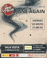 Concierto de Jane Again en Sala Vesta
