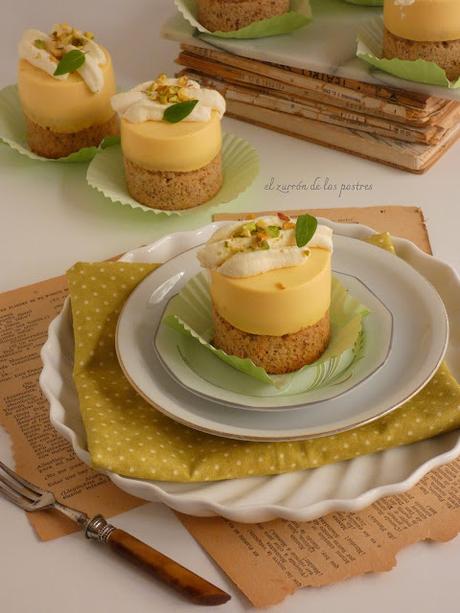 Financier de Pistachos y Mango