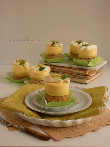 Financier de Pistachos y Mango