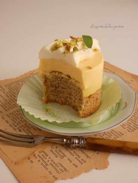 Financier de Pistachos y Mango