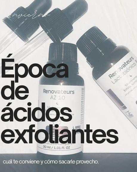 Ácido AZ10 y lactobionico 8 de Cepage para que sirven como se usan cuidado de la piel skincare exfoliación suero beneficios precio acné manchas