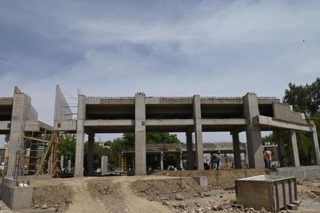 Avanza más del 40% construcción de centro multideportivo con alberca olímpica en Soledad