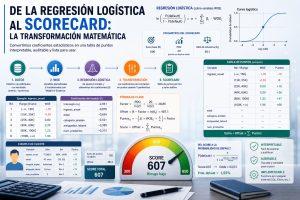 De la Regresión Logística al Scorecard: La Transformación Matemática