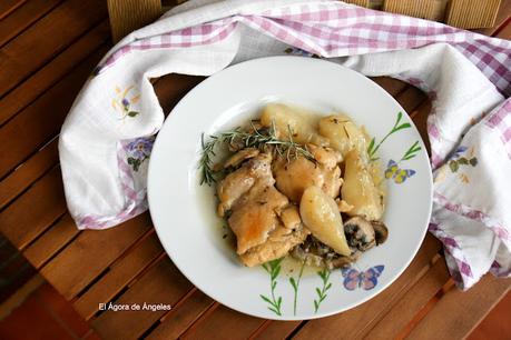 CONTRAMUSLOS DE POLLO A LA PROVENZAL