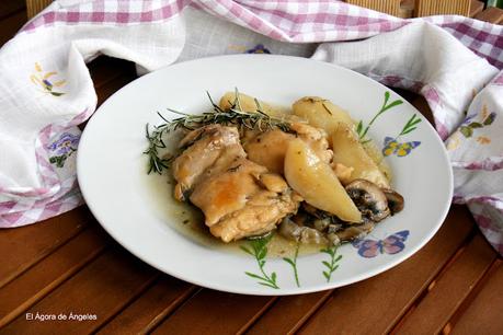 CONTRAMUSLOS DE POLLO A LA PROVENZAL