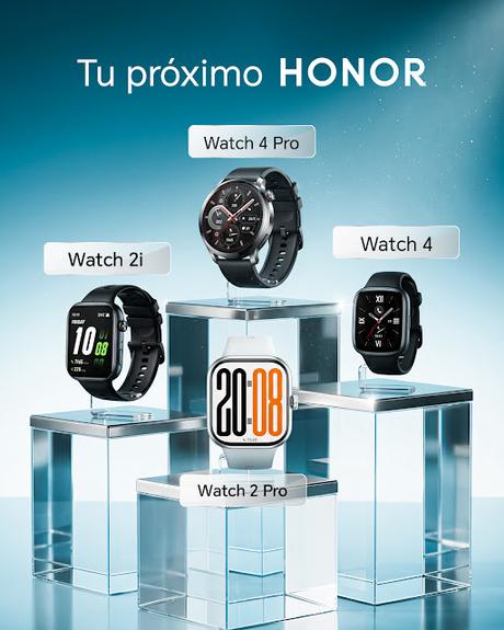 HONOR presenta nuevos modelos de relojes inteligentes