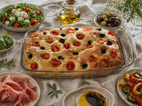 FOCACCIA DE TOMATES