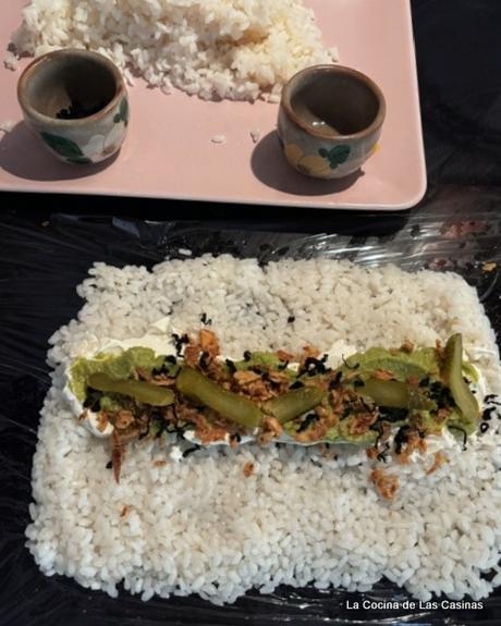 Uramaki gratinado #HomenajeBlog