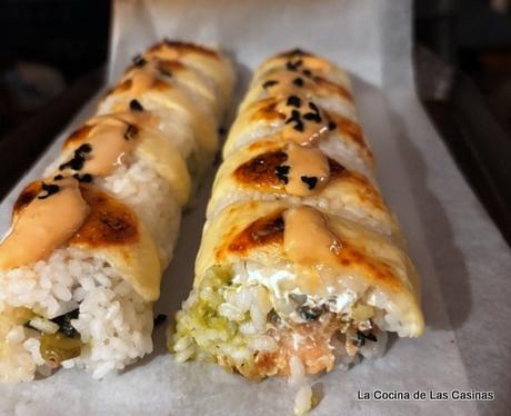 Uramaki gratinado #HomenajeBlog