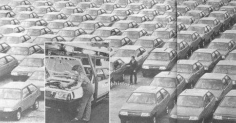 Lada Samara o VAZ-2109 fabricado en la URSS