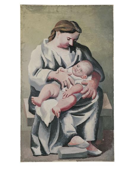 Picasso, lo sagrado y lo profano Pablo Picasso, Maternidad, 1921