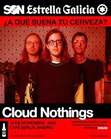 Concierto de Cloud Nothings en el Café Berlín de la mano de Son Estrella Galicia