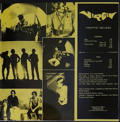 Traffic Sound - Virgin (1969)