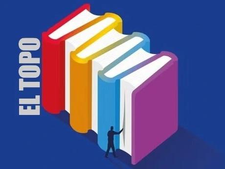 EL TOPO - ep 13. De música librera Podcast. El Topo. Feria del Libro. Libros y mercado editorial. Ilustración minimalista.