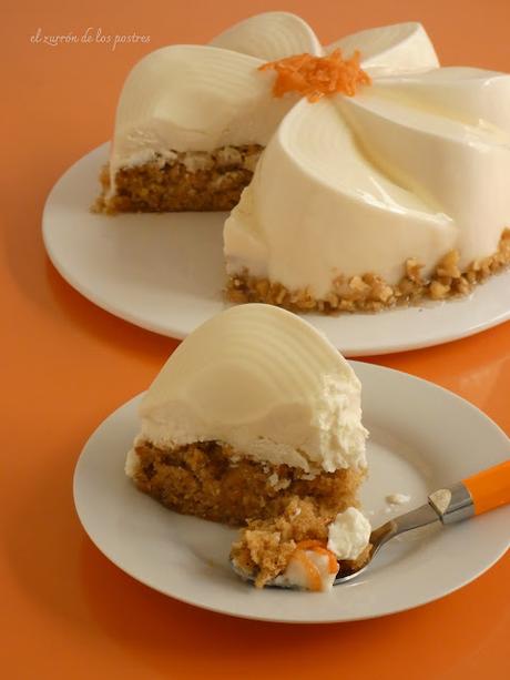 Semifrío Carrot Cake