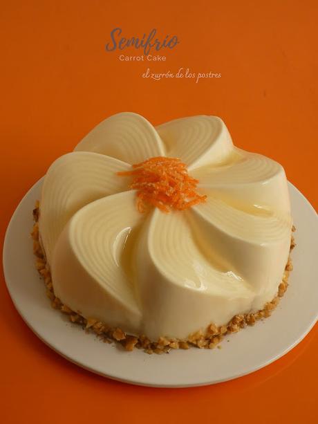 Semifrío Carrot Cake
