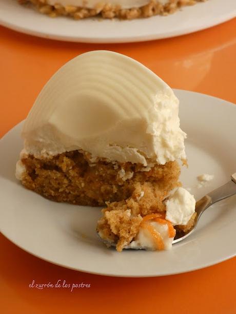 Semifrío Carrot Cake
