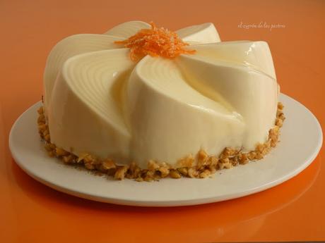 Semifrío Carrot Cake