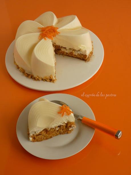 Semifrío Carrot Cake