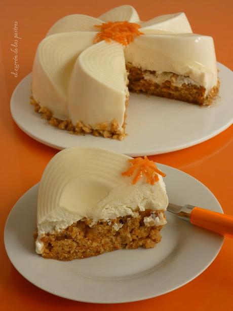 Semifrío Carrot Cake