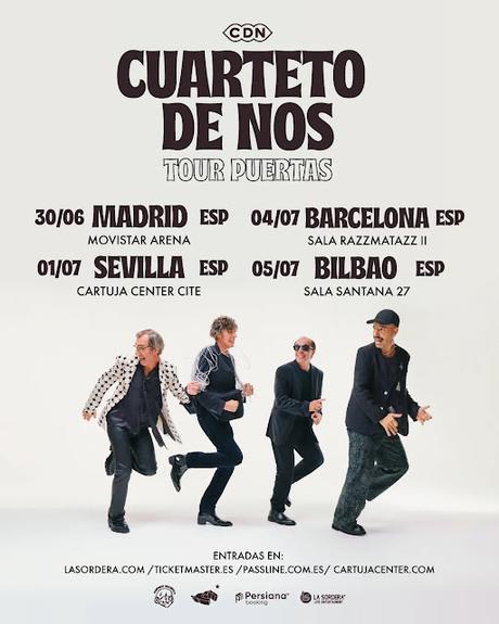 CUARTETO DE NOS: 'TOUR PUERTAS'