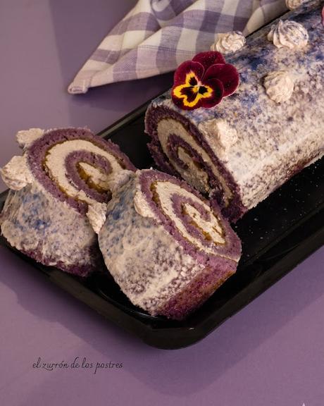 Ube Roll Cake Ube Roll Cake