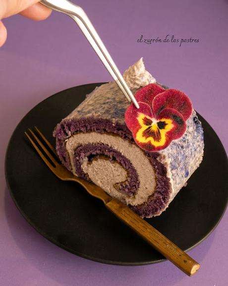 Ube Roll Cake Ube Roll Cake