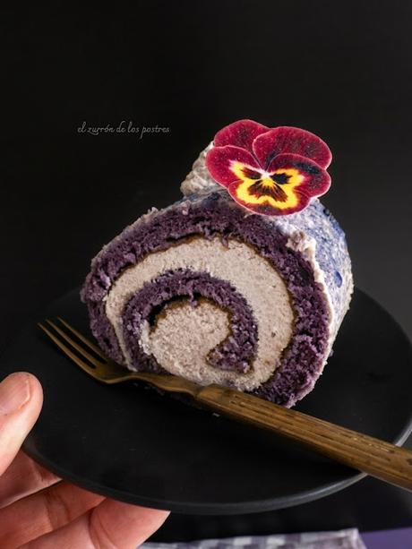 Ube Roll Cake Ube Roll Cake