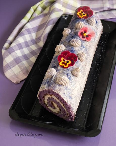 Ube Roll Cake Ube Roll Cake