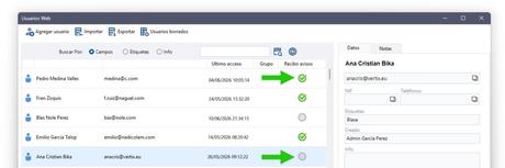 Dataprius versión 9.8