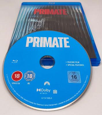 Análisis de Primate; Edición Bluray