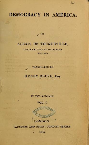 TOCQUEVLLE Y EL PROVIDENCIALISMO TOCQUEVLLE Y EL PROVIDENCIALISMO
