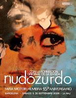 Concierto de Nudozurdo en La Nau por el 15 aniversario de Tara Motor Hembra