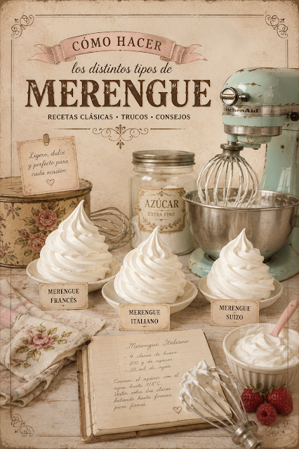 LOS DIFERENTES TIPOS DE MERENGUE LOS DIFERENTES TIPOS DE MERENGUE