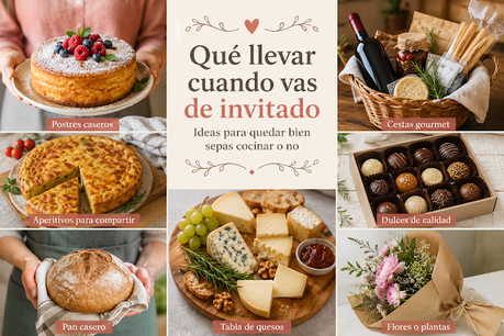 QUÉ LLEVAR CUANDO VAS DE INVITADO QUÉ LLEVAR CUANDO VAS DE INVITADO