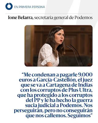 Ione Belarra.