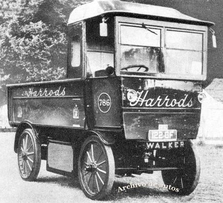 Walker Electric Van de Harrods de Matchbox Yesteryear