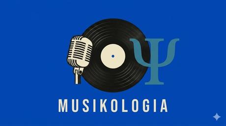 Frecuencias desde el diván Imagen de vinilo con un micrófono vintage y la letra psi para lista de canciones que tratan sobre la psicología.