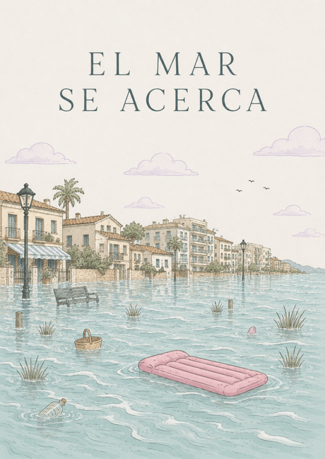 El mar se acerca.